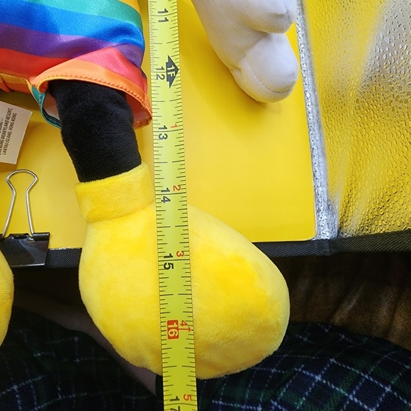 Disney Parks Mickey Mouse Plush Pride Collection 17'' Stuffed Animal Rainbow - Picture 7 of 7
